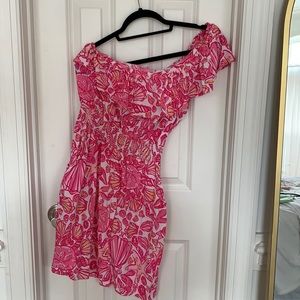Lilly Pulitzer One Shoulder Dress